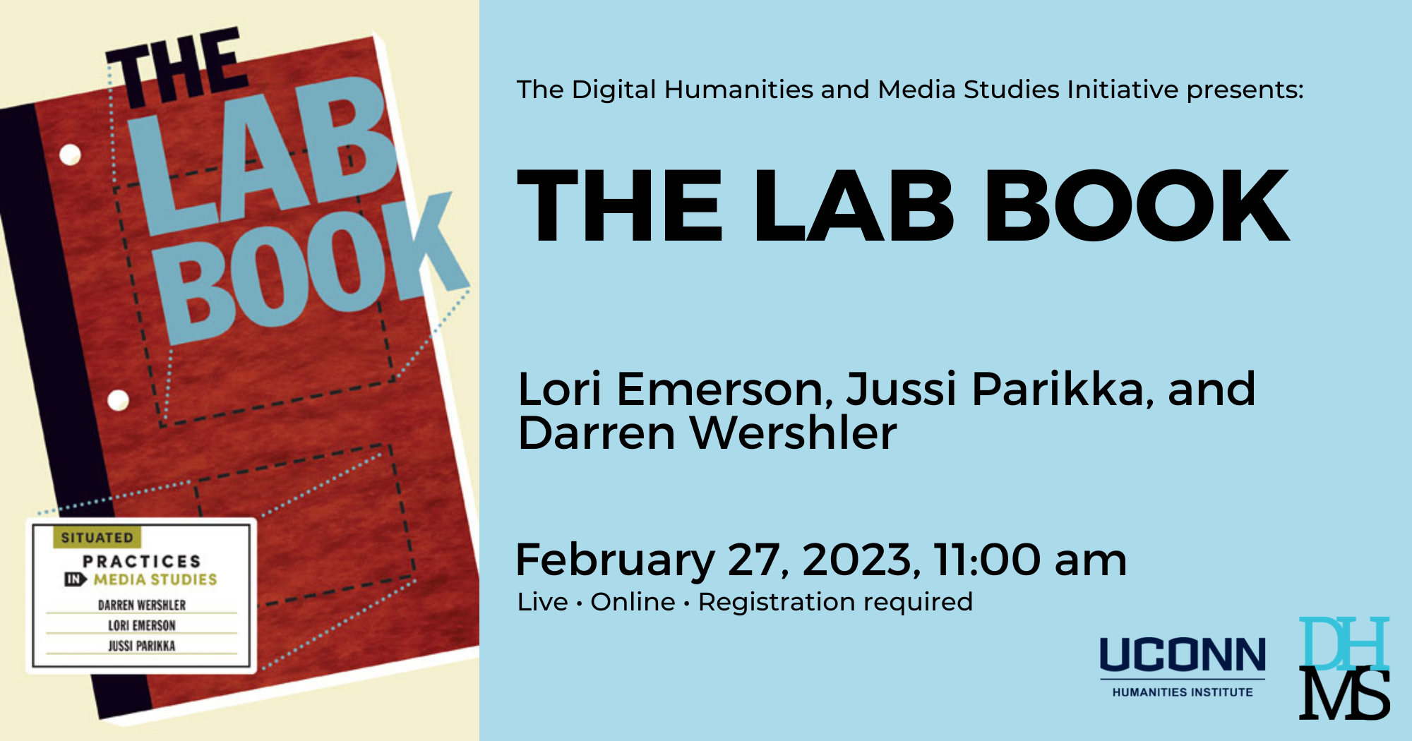 DHMS Presents: The Lab Book | Humanities Institute
