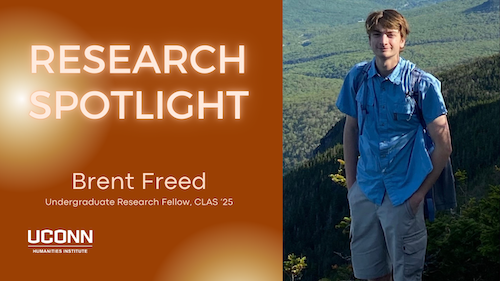 Research spotlight: Brent Freed, undergraduate research fellow